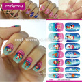 Customized 3D Korea nail polish sticker Full cover self-adhesive nail art sticker